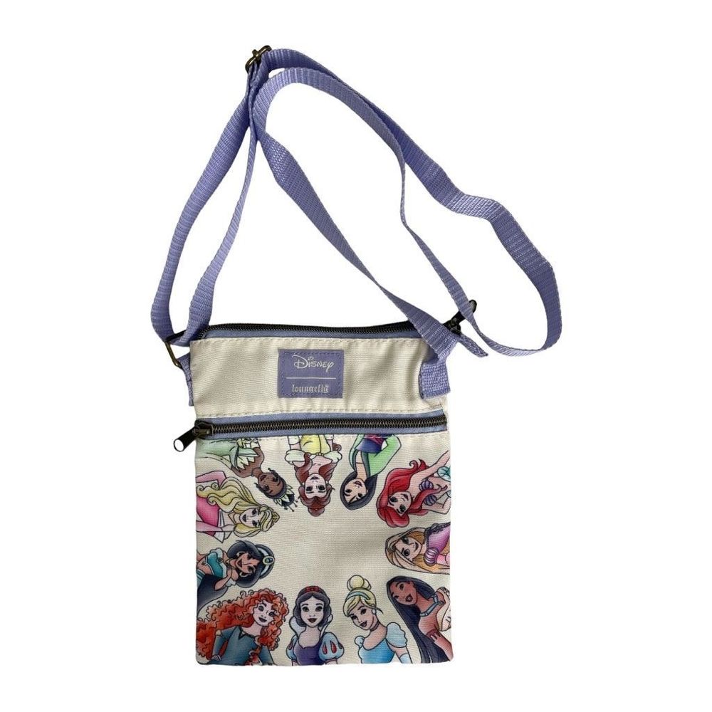 Loungefly Disney Princess Group Passport Crossbody Bag